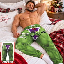 Load image into Gallery viewer, Smash My Bells - Funny Super Strength Sweatpants - Personalized Custom Gifts for Friends and Family
