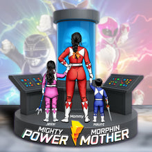 Load image into Gallery viewer, &quot;Empower the Mighty Mom in Your Life – Power Mom Plaque, Personalized Gift For Her&quot; Shaped Plaques PopCulturePrints
