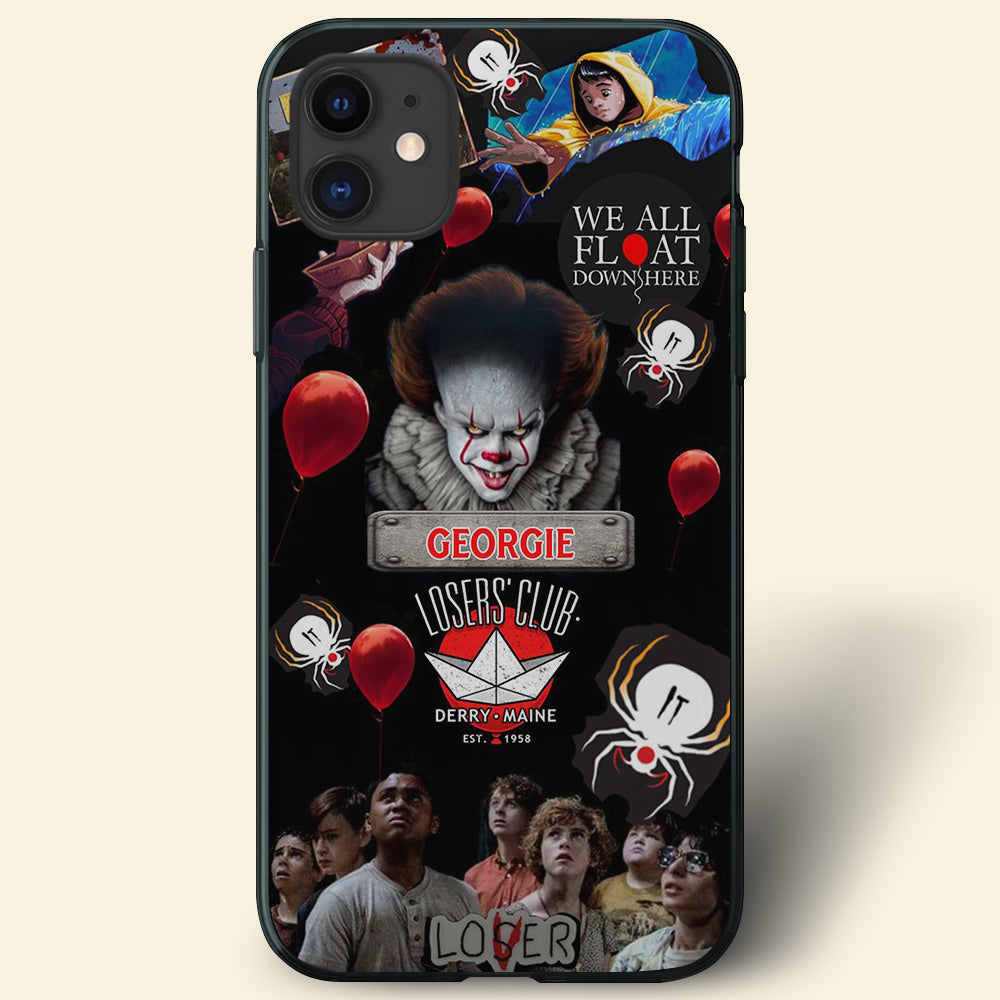 Personalized Halloween Horror Movie Character Phone Case - IT Theme