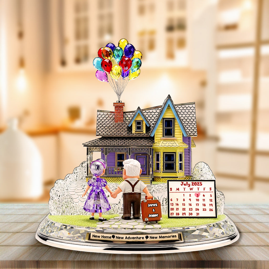 Cherish Every Moment - Personalized Old Couple Plaque Gifts for Every Occasion Shaped Plaques PopCulturePrints