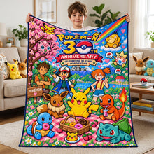 Load image into Gallery viewer, 30th Anniversary Picnic Blanket - Personalized Gifts For Game Lovers 04PATI141026 Blanket PopCulturePrints

