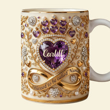 Load image into Gallery viewer, "The Best Mother in the Galaxy" - Personalized Metal Coin for Moms and Grandmas Coffee Mug PopCulturePrints
