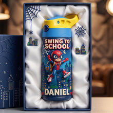 Load image into Gallery viewer, “Swing Into Fun!” - Personalized Colorful Tumbler for Kids - Perfect Gift for Any Occasion
