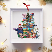 Load image into Gallery viewer, Celebrate the Magic of Christmas - Film Stack Ornament - Personalized Gift Ornament PopCulturePrints

