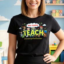 Load image into Gallery viewer, Inspiring Minds, Educators Shine - Personalized Back To School Shirt for Teachers
