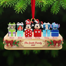 Load image into Gallery viewer, &quot;Celebrate Family Bonds with Personalized Joy!&quot; - Family Custom Shape Acrylic Christmas Ornament - A Unique Gift for Families, Friends, and Loved Ones Ornament PopCulturePrints
