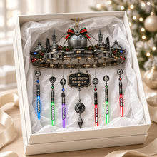 Load image into Gallery viewer, “Bring a Galaxy Home!” - Imperial Darkness Universe Ornament - Personalized Gift for Movie Enthusiasts Ornament PopCulturePrints
