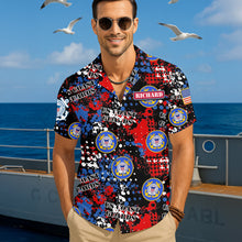 Load image into Gallery viewer, Celebrate Courage: Military Hawaiian Shirt - Personalized Gifts for Soldiers Hawaiian Shirts PopCulturePrints
