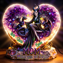 Load image into Gallery viewer, "Embrace Your Inner Dark Side" - Mistress of Darkness Light Box, Personalized Gift for Mom and Grandma Light Box PopCulturePrints
