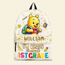 Load image into Gallery viewer, Personalized Kids Backpack with Cute Character Design - 3rd Grade Ready Backpack PopCulturePrints
