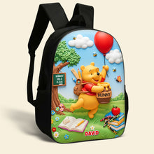 Load image into Gallery viewer, “Let Imagination Soar!” – Floating To School Cute Cartoon Kid School Bag – Personalized Gifts for Kids Backpack PopCulturePrints
