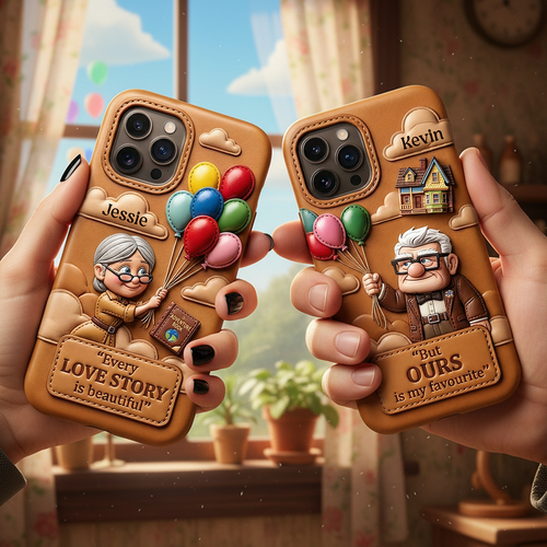 Every Love Story is Beautiful - Personalized Couple Phone Case Phone Case PopCulturePrints