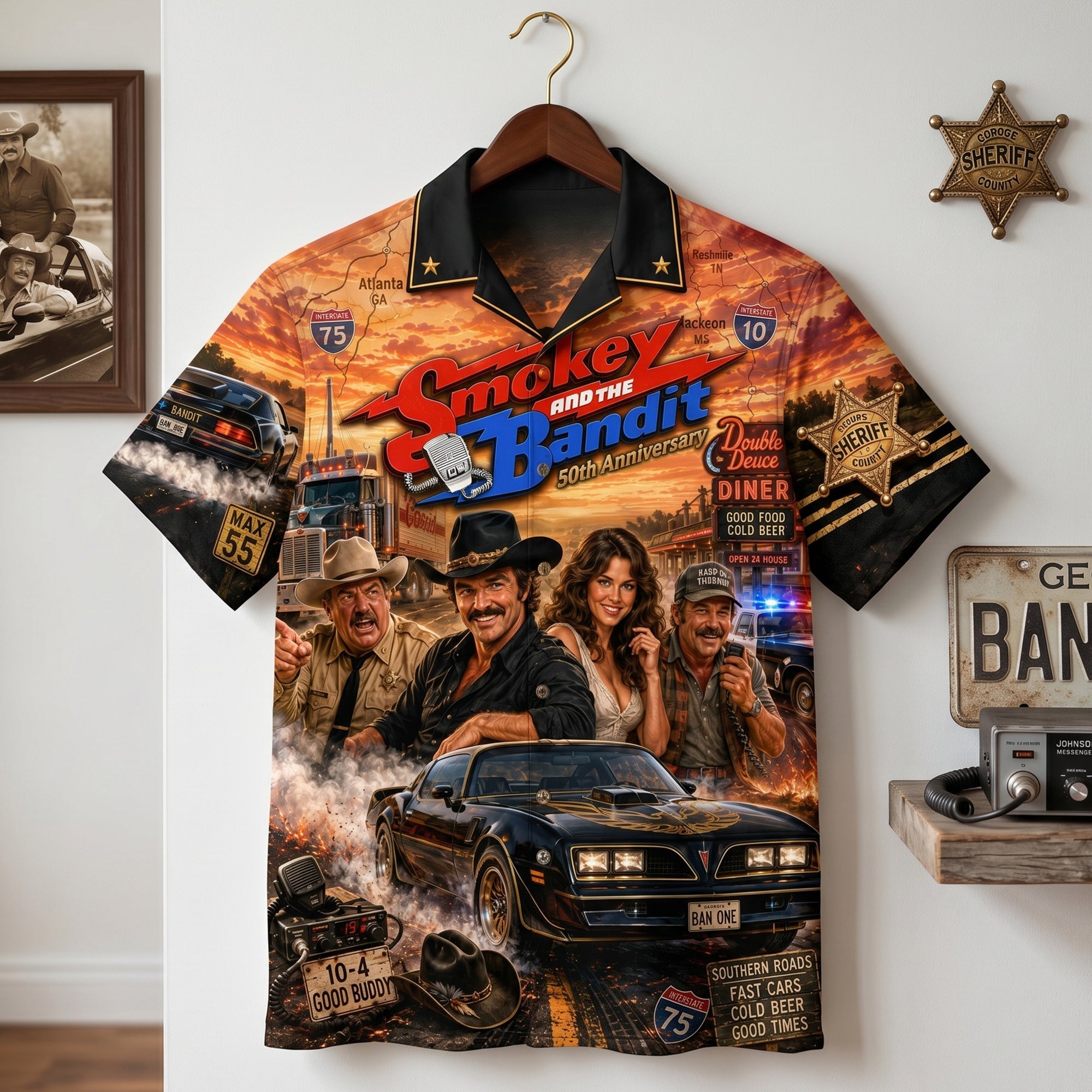 "Rev Up Your Style!" - King of The Backroads Hawaiian Shirt - Personalized Gifts for Speed Lovers Hawaiian Shirts PopCulturePrints