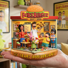 Load image into Gallery viewer, “Celebrate Family Moments!” - Funny Family Restaurant Acrylic Plaque - Personalized Anniversary Gift for Loved Ones
