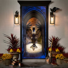 Load image into Gallery viewer, Wizard Lovers Door Cover - Perfect Gift for Movie Fans
