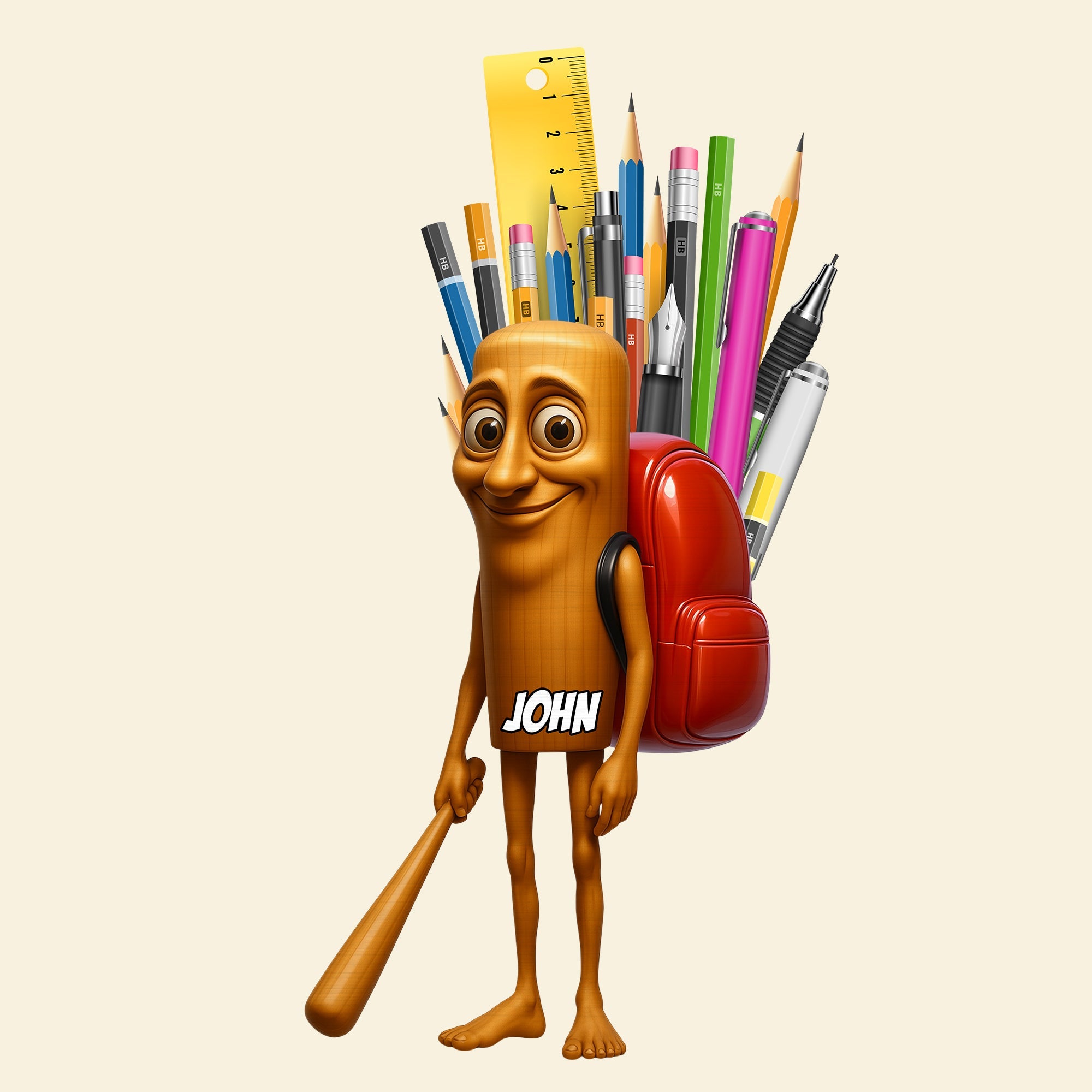 "Celebrate the Spooky Season with Purr-fect Ghoulish Glam!" - Spooky Cat Suncatcher Ornament, Personalized Gift for Cat Lovers & Horror Fans Pen Holder PopCulturePrints