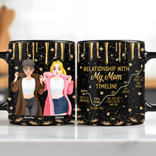Load image into Gallery viewer, &quot;Celebrate the Bond with My Mom&quot; - Personalized Mug - Gift for Moms, Grandmas, and More Coffee Mug PopCulturePrints
