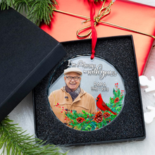 Load image into Gallery viewer, Personalized &#39;Always With You&#39; Memorial Christmas Ornament Ornament PopCulturePrints
