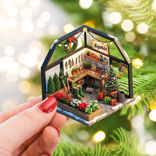 Load image into Gallery viewer, “Celebrate Your Green Thumb!” - Gardening Miniature Christmas Ornament, Personalized Gift for Garden Lovers Ornament PopCulturePrints
