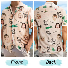 Load image into Gallery viewer, Reel Cool Papa - Custom Personalized Hawaiian Shirt for Dads Hawaiian Shirt PopCulturePrints
