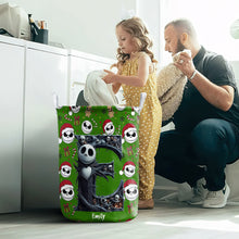 Load image into Gallery viewer, Personalized Movie Fan Alphabet Laundry Basket Laundry Basket PopCulturePrints
