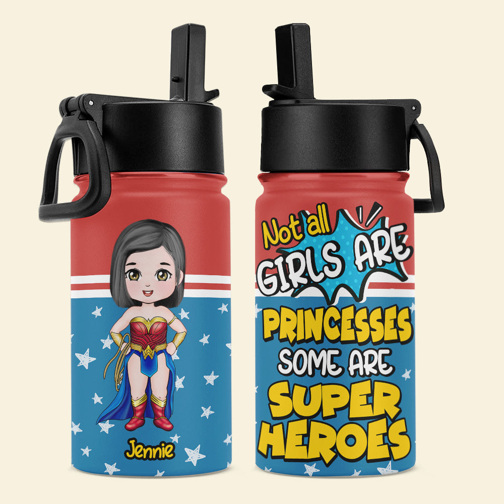 Personalized Superhero Kid Tumbler - Not All Boys Are Princes Kid Tumbler PopCulturePrints