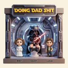 Load image into Gallery viewer, Funny Dad Squad - Personalized Metal Sign for Dads, Grandpas &amp; More Metal Signs PopCulturePrints

