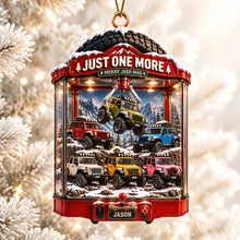 Load image into Gallery viewer, “Just One More Adventure” - Personalized Outdoor Adventure Acrylic Ornament - Perfect Gift for Off-road Lovers
