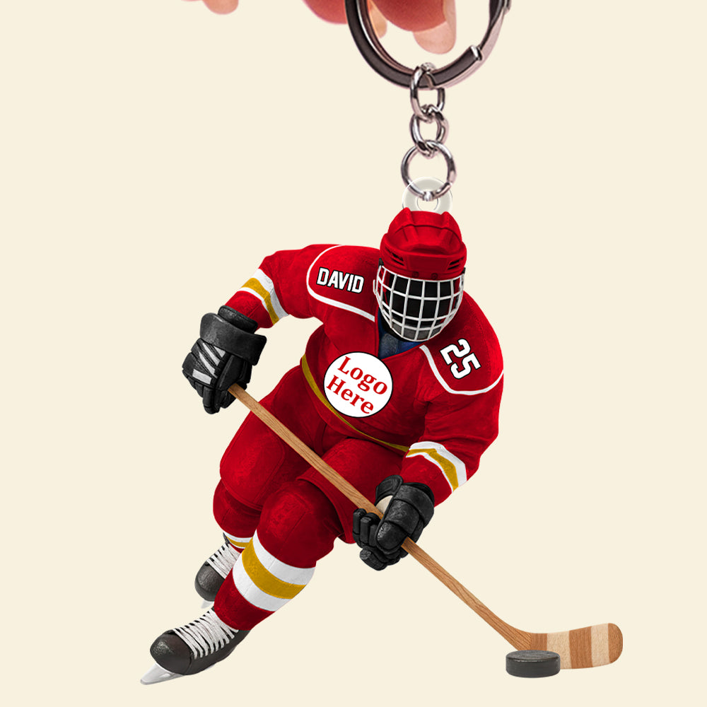 Sport Spirit Personalized Keychain for Sport Lovers - Custom Gift for Athletes Keychains PopCulturePrints