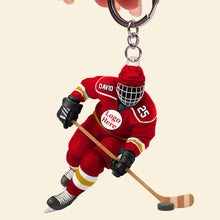 Load image into Gallery viewer, Sport Spirit Personalized Keychain for Sport Lovers - Custom Gift for Athletes Keychains PopCulturePrints
