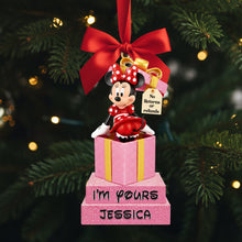 Load image into Gallery viewer, I&#39;m Yours - Personalized Couple&#39;s Ornament for a Sweet Moment Ornament PopCulturePrints
