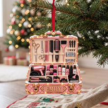 Load image into Gallery viewer, Hairstylist Christmas Ornament - Personalized Gifts for Christmas 09tttn081026 Ornament PopCulturePrints
