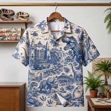 Load image into Gallery viewer, “Adventure Awaits in the Prehistoric World!” - Personalized Hawaiian Shirt, Perfect Gift for Dinosaurs Lovers
