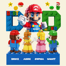 Load image into Gallery viewer, Best Dad Ever - Super Plumber Dad Acrylic Plaque - Personalized Gift for Dads, Grandpas, and More Shaped Plaques PopCulturePrints
