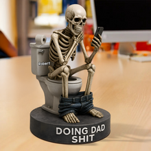 Load image into Gallery viewer, Doing Dad Shit - Personalized Acrylic Plaque for Dads, Grandpas, and Fathers Shaped Plaques PopCulturePrints
