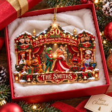 Load image into Gallery viewer, 'Tis the Season to Put on a Show - Personalized 50 Years of Timeless Entertainment Ornament
