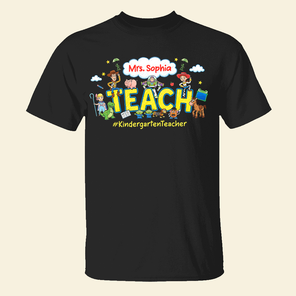 Inspiring Minds, Educators Shine - Personalized Back To School Shirt for Teachers
