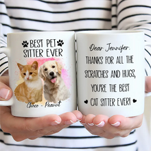 Load image into Gallery viewer, Best Dog Sitter Ever - Custom Personalized Mug for Pet Lovers Mug PopCulturePrints
