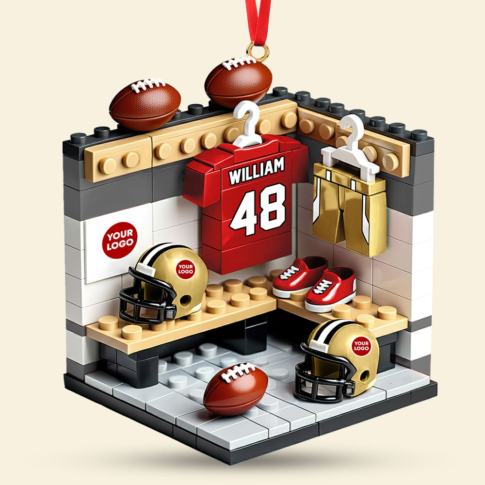 Celebrate Your Passion - Personalized Sport Lover Christmas Ornament Ornament PopCulturePrints