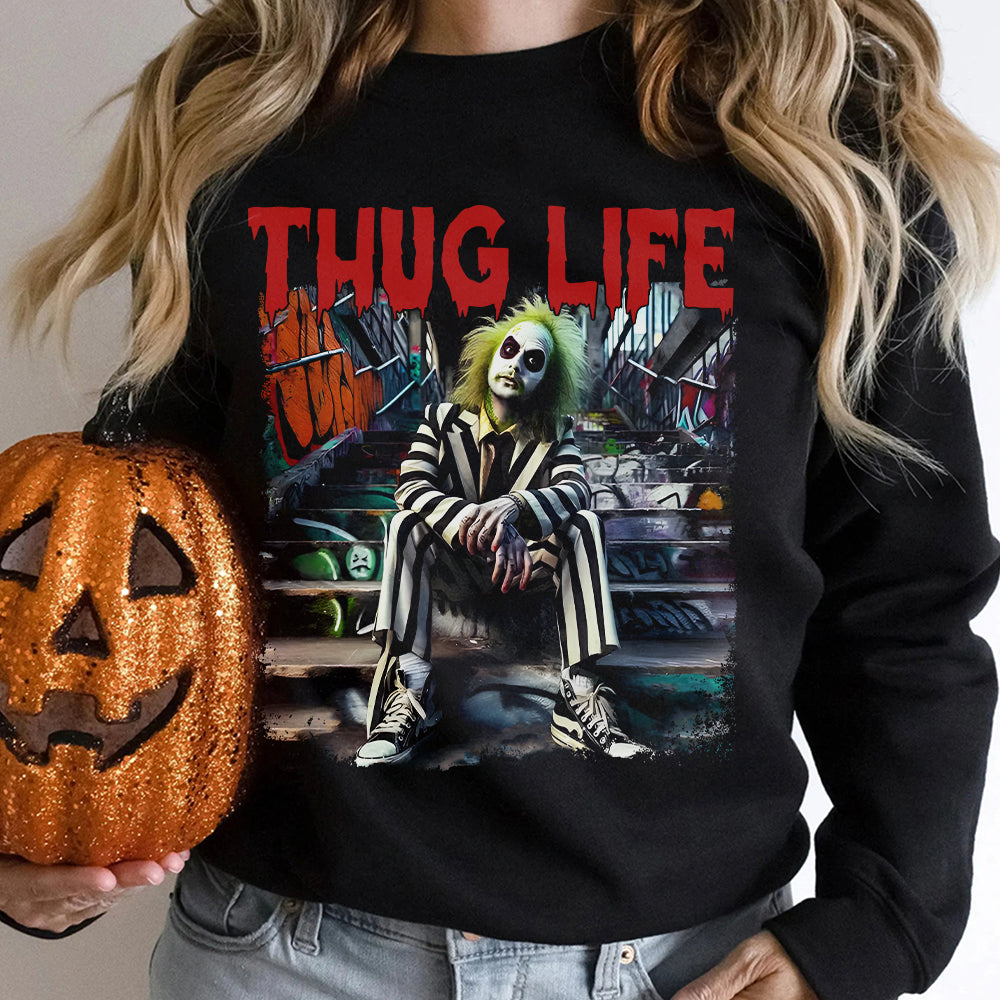 Thug Life Halloween Shirt for Horror Fans