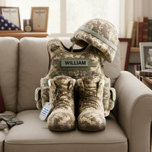 Load image into Gallery viewer, Honoring Heroes: Personalized Pillow Gifts for Veterans Pillow PopCulturePrints
