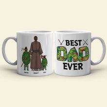Load image into Gallery viewer, Personalized Pop Culture Dad Mug - Best Dad Ever Coffee Mug PopCulturePrints
