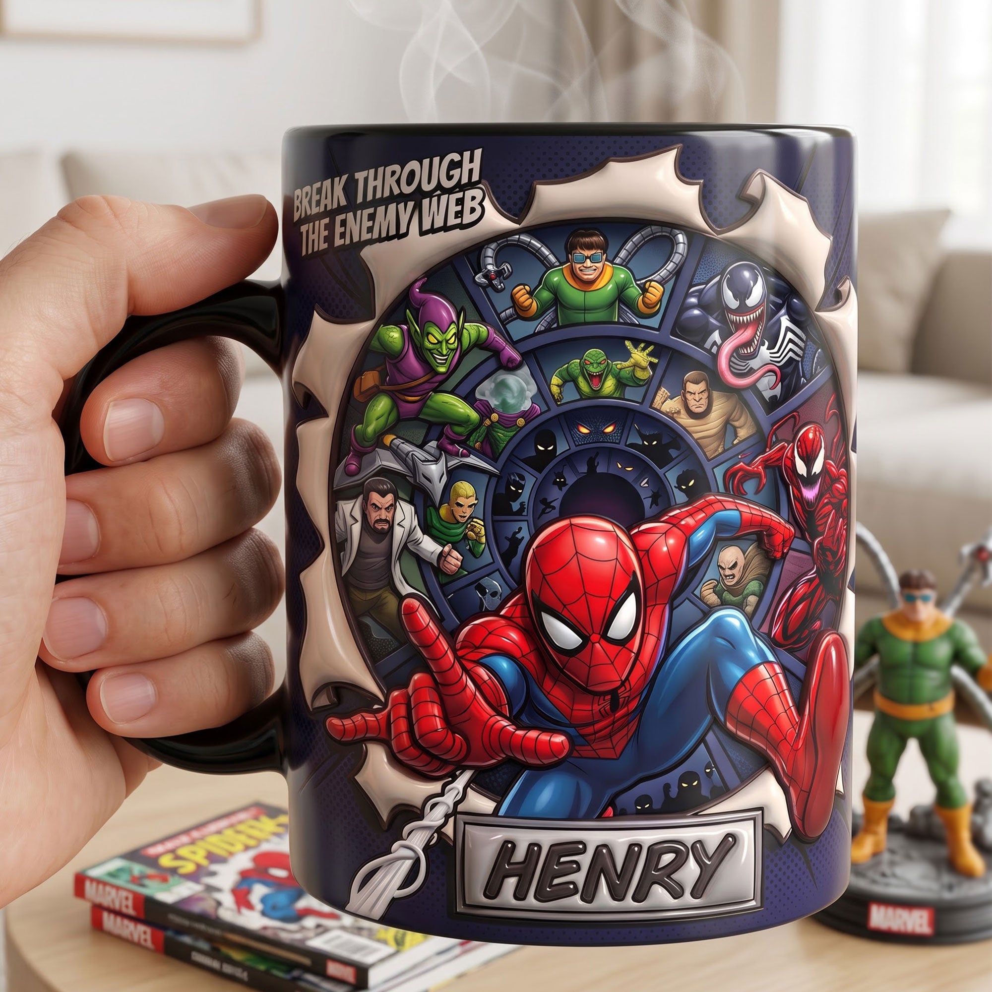 “Break Through The Enemy Web” - Personalized Magic Mug for Movie Lovers Coffee Mug PopCulturePrints