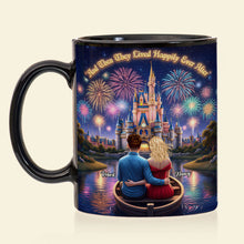 Load image into Gallery viewer, And Then They Lived Happily Ever After - Personalized Couple Coffee Mug Coffee Mug PopCulturePrints
