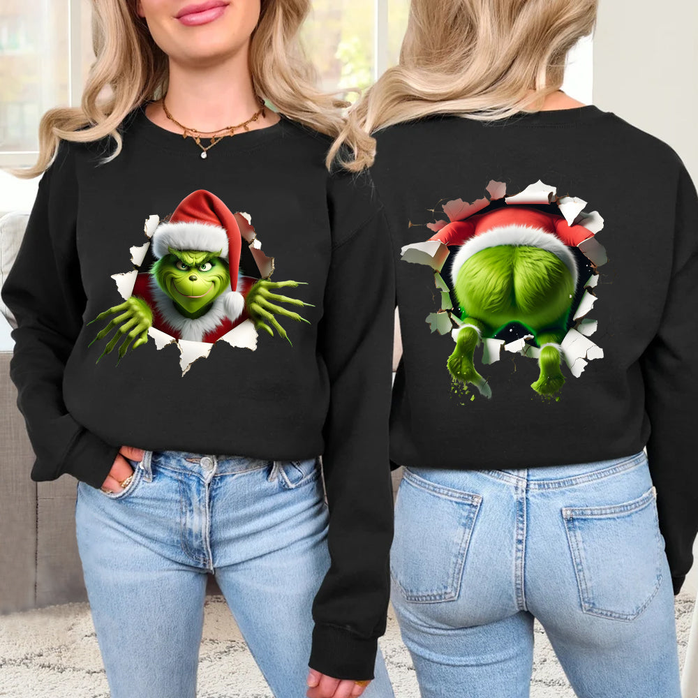 Funny Christmas Grinch Sweatshirt for Fans