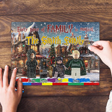 Load image into Gallery viewer, Personalized Magical Family Jigsaw Puzzle - Harry Potter Theme
