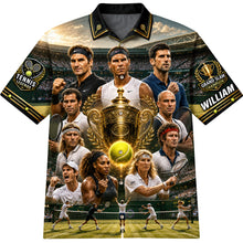 Load image into Gallery viewer, Sport Legends Hawaiian Shirt - Personalized Gift for Sports Enthusiasts
