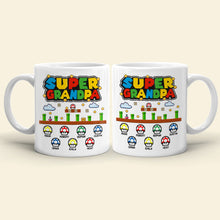 Load image into Gallery viewer, Super Family Customizable Mug - Fun Family Gift Coffee Mug PopCulturePrints
