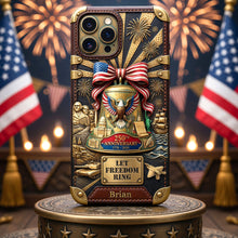 Load image into Gallery viewer, Celebrate Freedom with Customizable 250th Anniversary Phone Case – A Perfect Gift for Patriots! Phone Case PopCulturePrints
