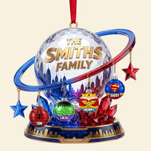 Load image into Gallery viewer, Celebrate Your Family: Customized Family Ornament - Personalize Your Christmas Gift
